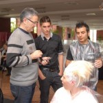Galindo Peluqueros Budapest, intercoiffure, the shopping night